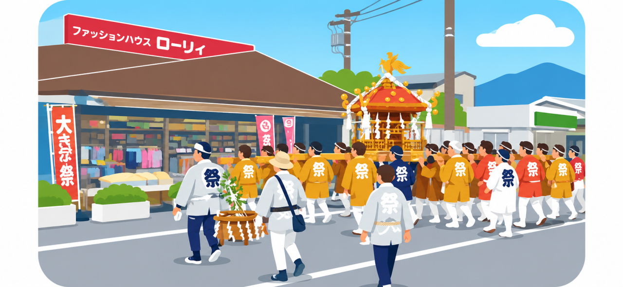日枝神社様お祭り関連するお知らせ